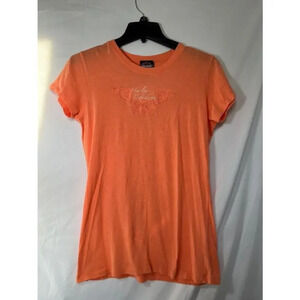Harley-Davidson‎ Atlantic City Orange T-Shirt Size L- Women’s